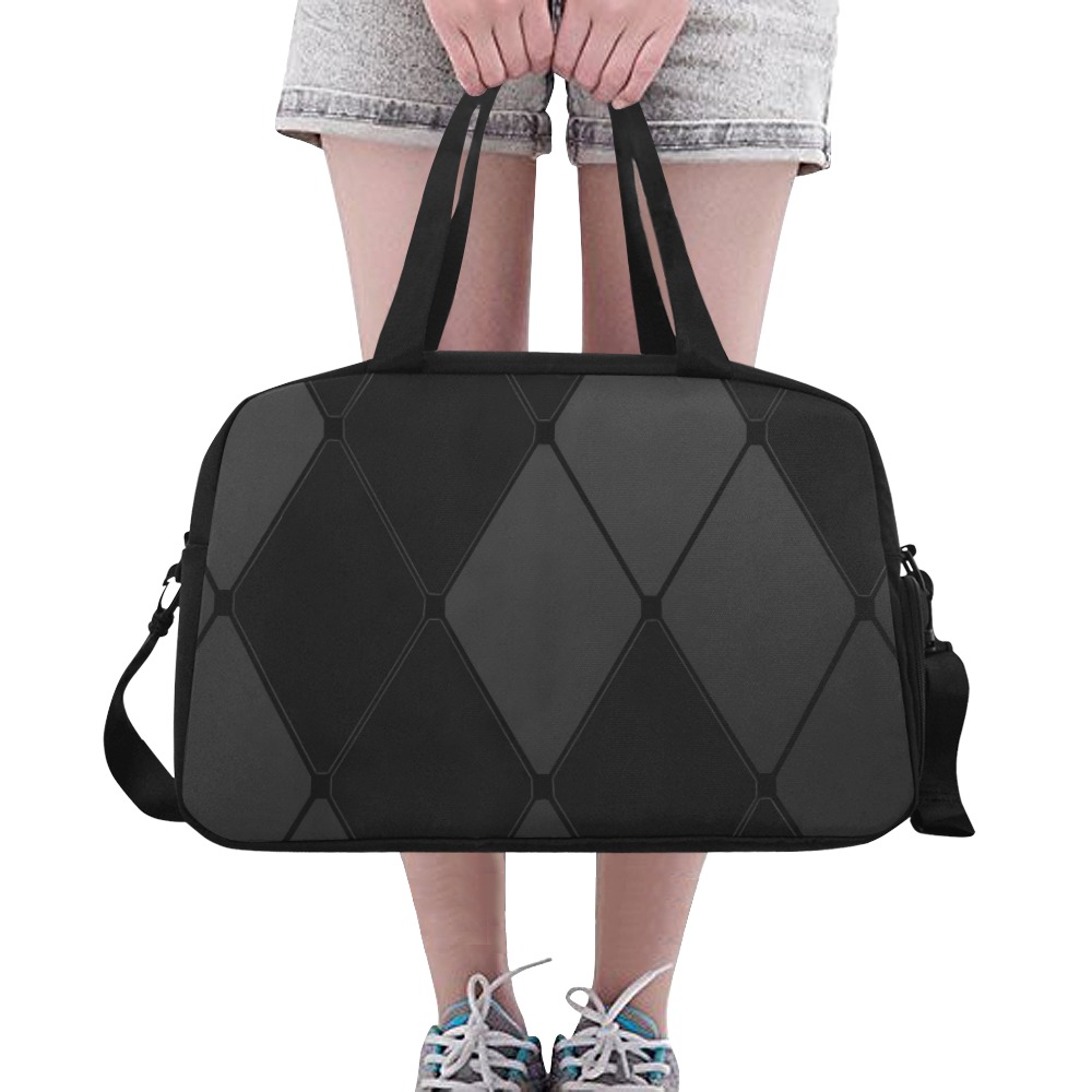 sac waterproof bagage + compartiment chaussure - carreaux noirs 4336447EC0A0ED50A3155001A8502253.jpg