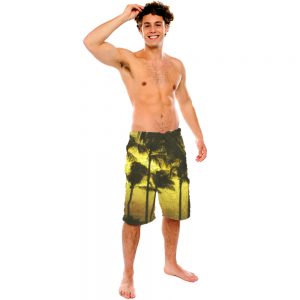 Short de Bain jaune Majesty’s